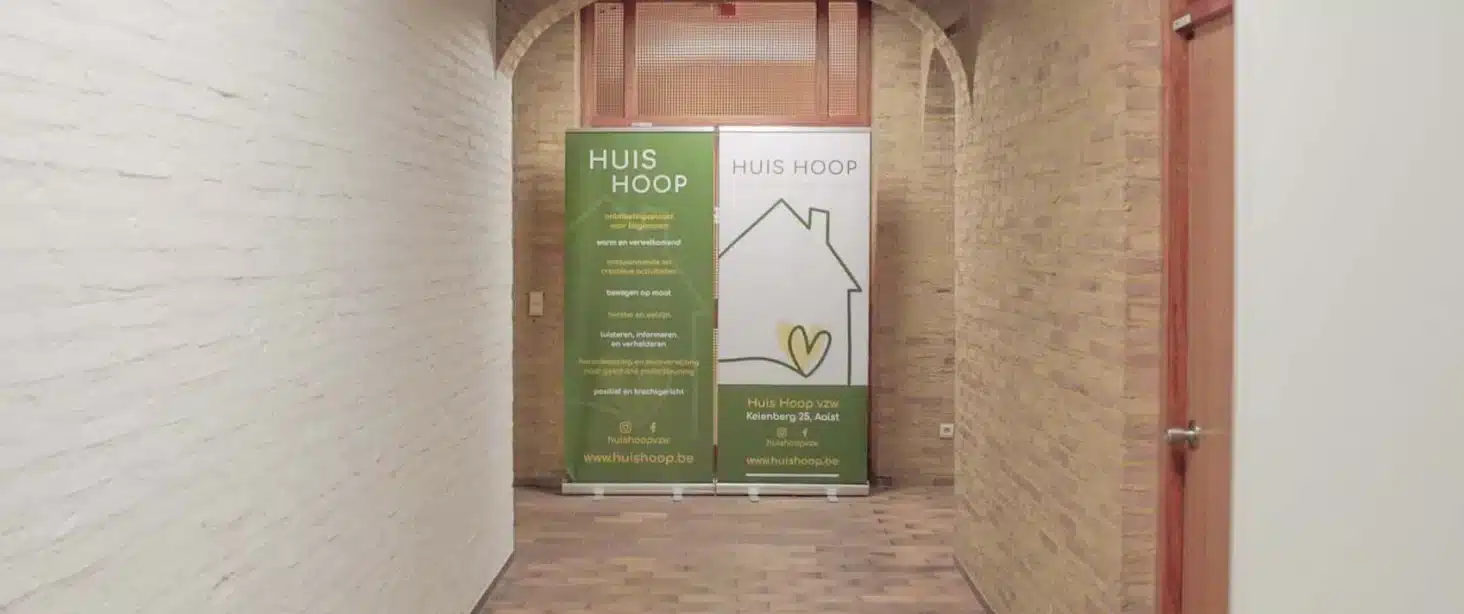 Een warme inrichting voor Huis Hoop vzw