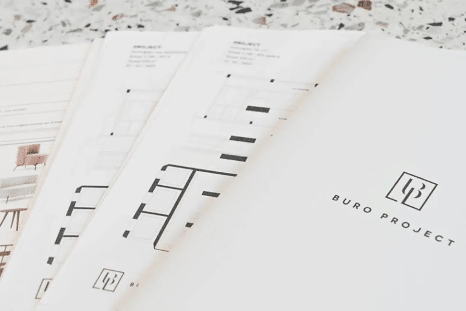 Projectdossiers en plannen voor de opvolging van een directiekantoor