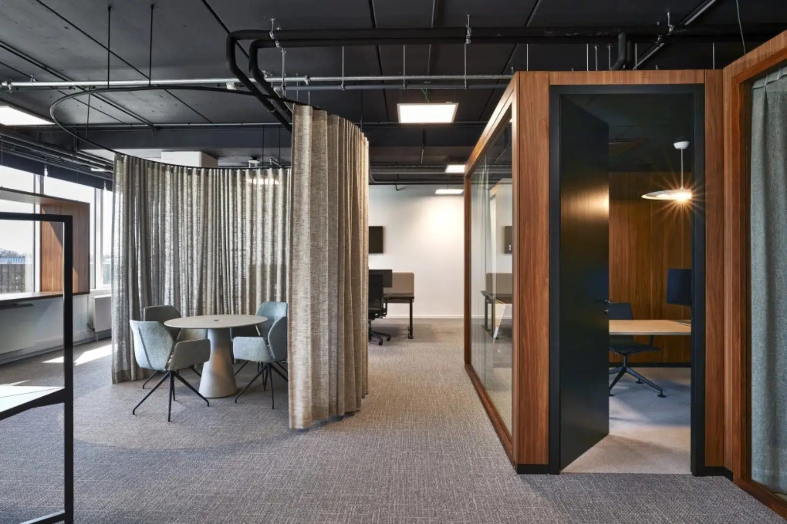 Kantoorinrichting voor een accounting- en consultancybedrijf